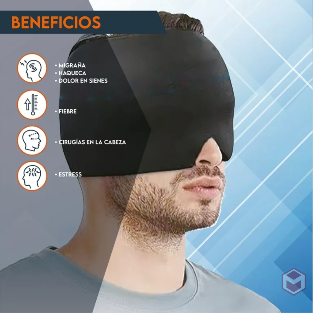 Gorro de Gel para dolor de cabeza