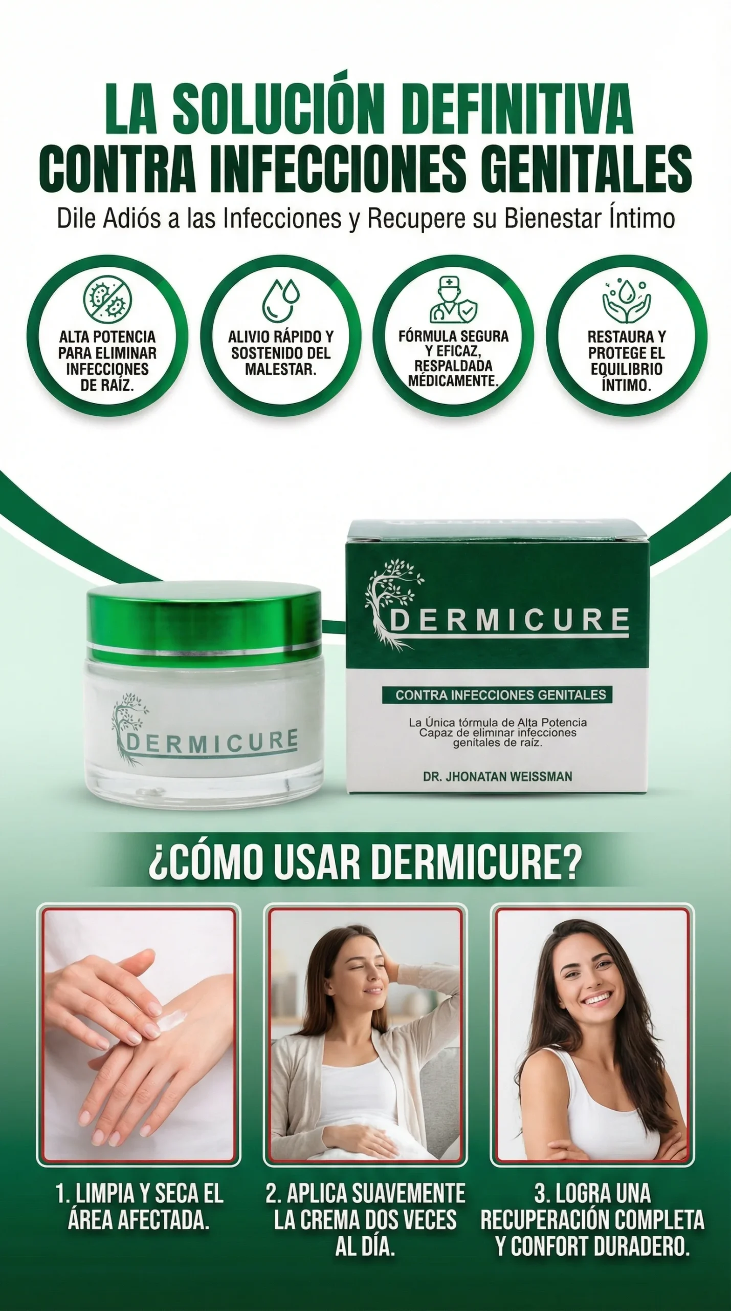 Dermicure – Crema de Cuidado Íntimo Especializado - Image 3