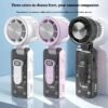 Semiconductor Refrigeration Ice Compress Digital Display Portable Handheld Fan
