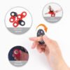 Llavero creativo tipo fidget spinner: juguete antiestrés y relajante para los dedos que también funciona como abrebotellas; ideal para niños.