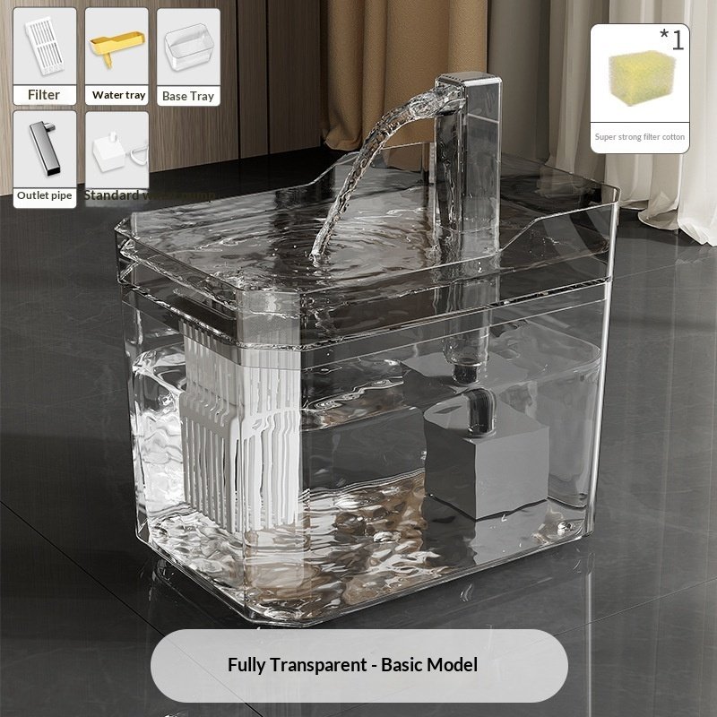 Fuente de agua para gatos con sistema automático de filtración y circulación. - Image 6