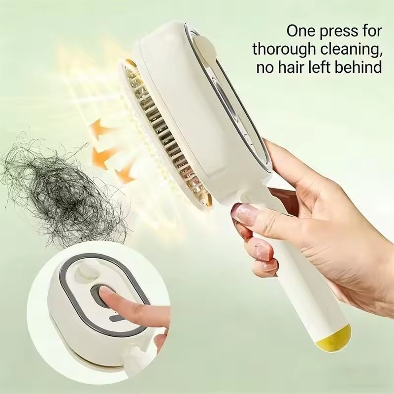 Peineta de masaje eléctrica con airbag, cepillo atomizador de aceite esencial para el cabello, antiestática, para un peinado esponjoso y con volumen. - Image 2
