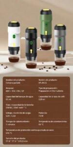 Máquina portátil de café en cápsulas concentradas con sistema de calentamiento chatgpt image 25 ago 2026, 06 10 55 p.m.