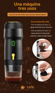 Máquina portátil de café en cápsulas concentradas con sistema de calentamiento chatgpt image 25 ago 2026, 06 22 51 p.m.